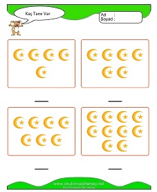 Kaç Tane Var Çalışma Sayfaları